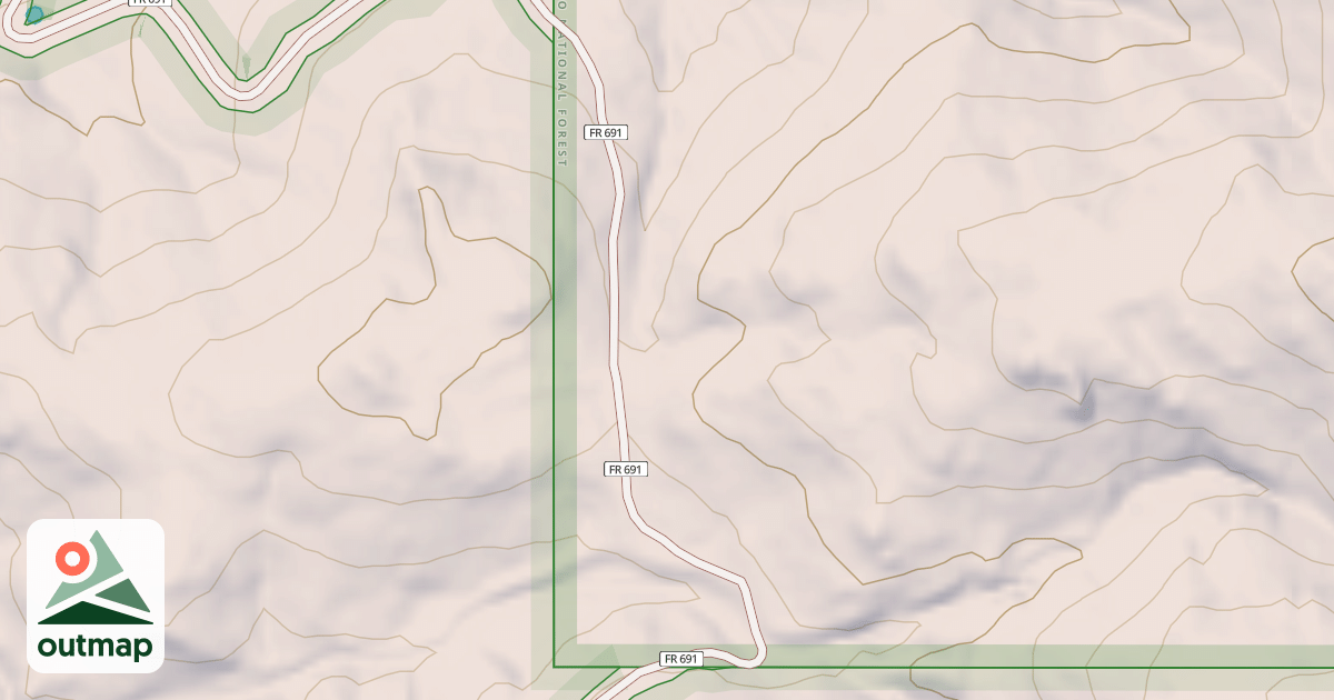 Map of JACKSON CABIN
