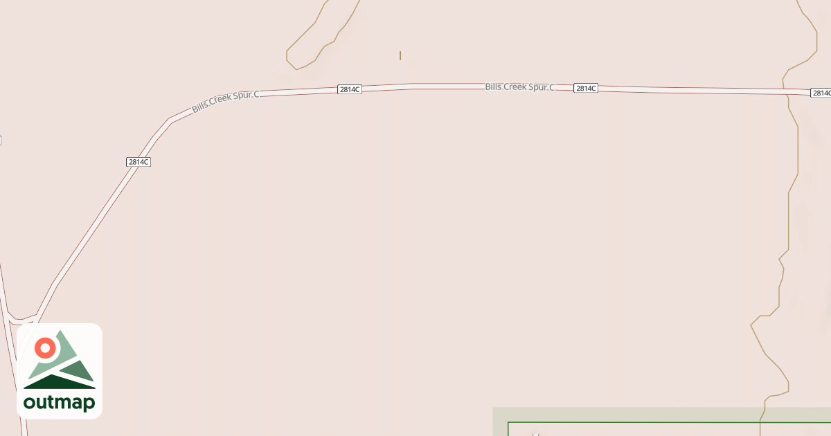 Map of BILLS CREEK SPUR C