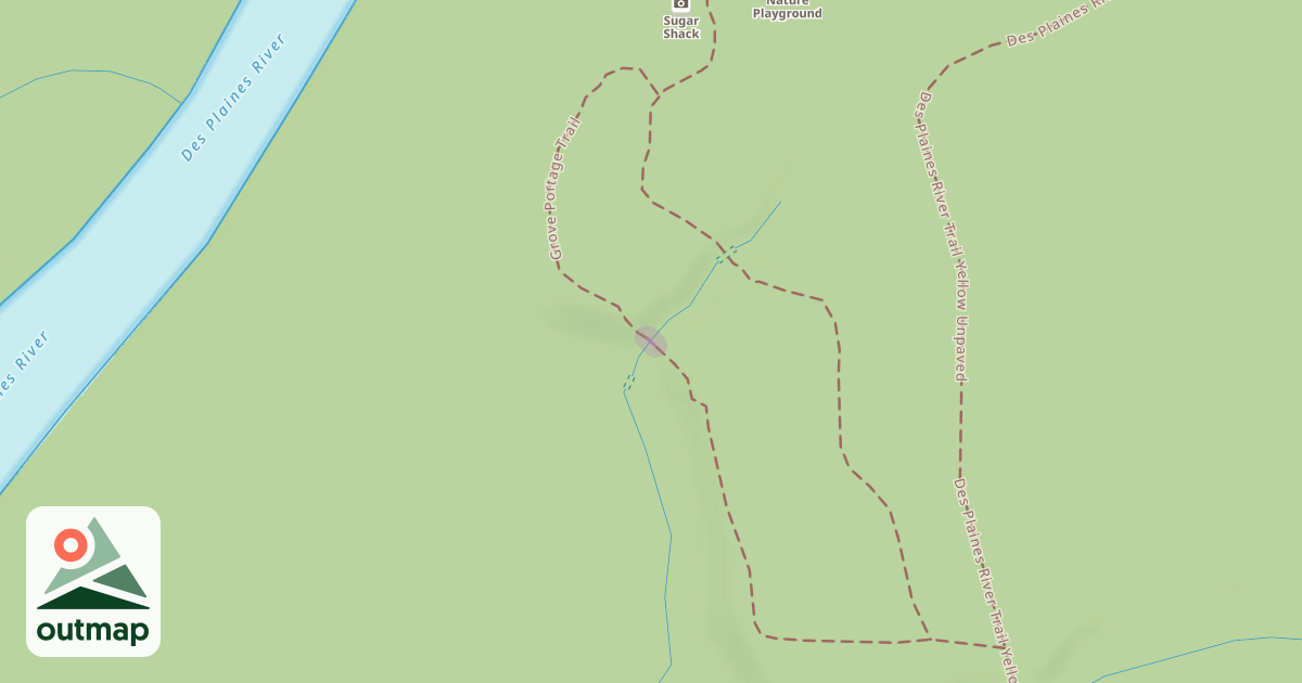 Map of Grove Portage Trail