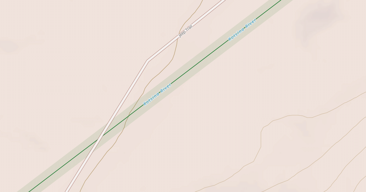 Map preview of Kotsina River Trail