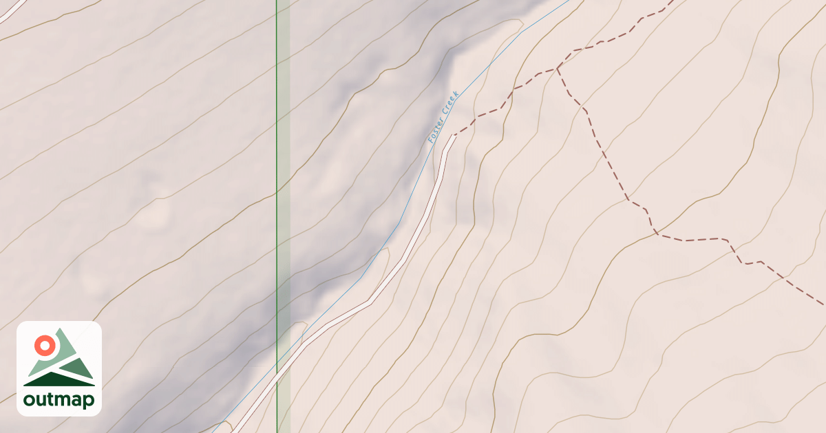 Map of FOSTER CREEK