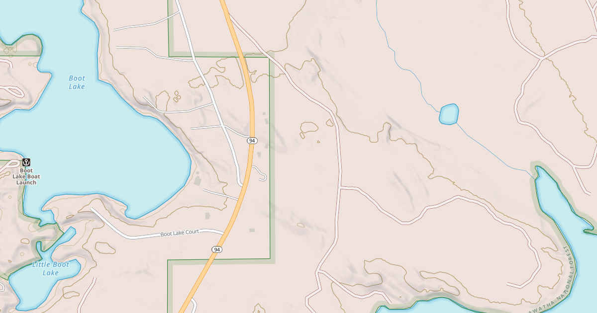 Map preview of SAND LAKE