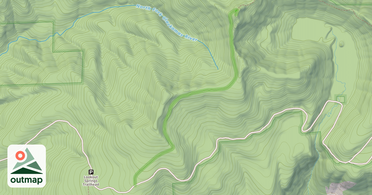 Map of 130 Spur