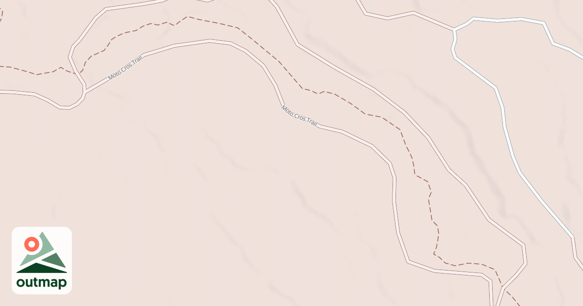 Map of Little Manistee Motorcycle Trail
