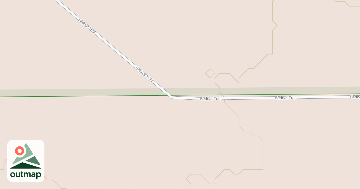 Map of Warroad/Roseau Trails