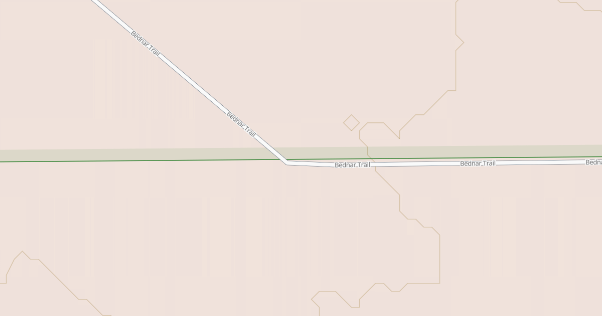 Map preview of Warroad/Roseau Trails