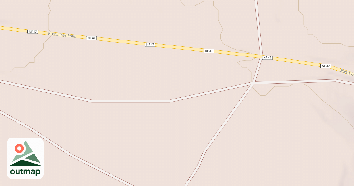Map of Radar Hill OHV Trails