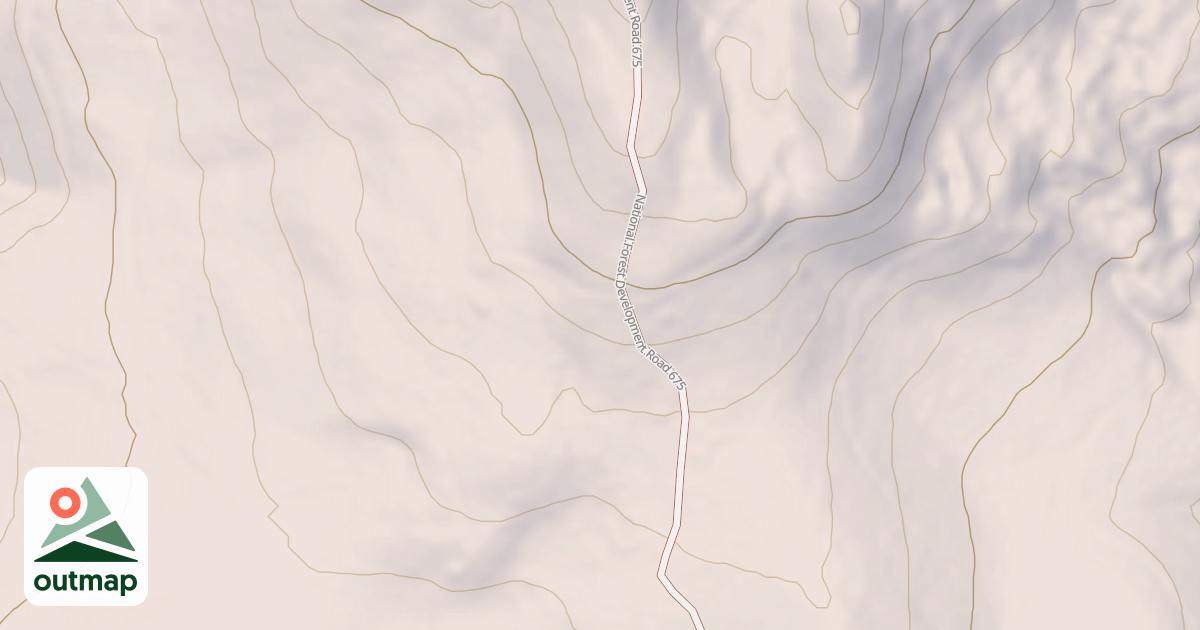 Map of LARGE ROCK