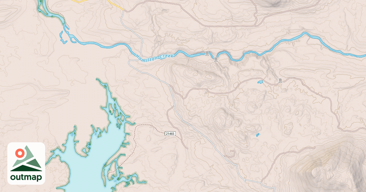 Map of KEKU STRAIT