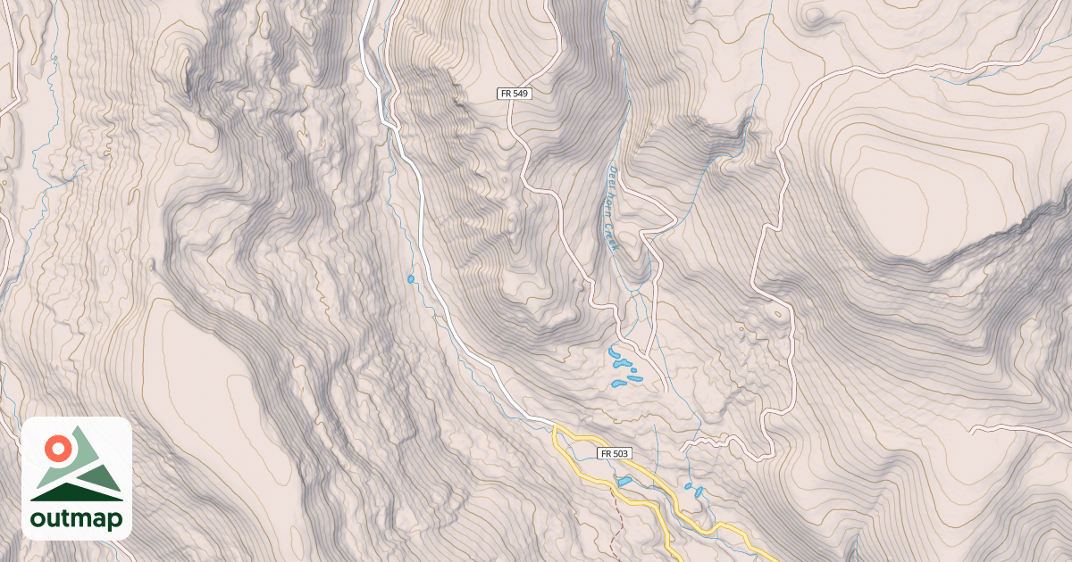 Map of WEST WILLOW