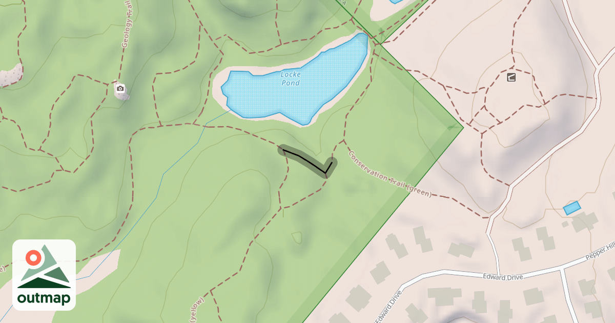 Map of Farm/Wetland Loop (yellow)