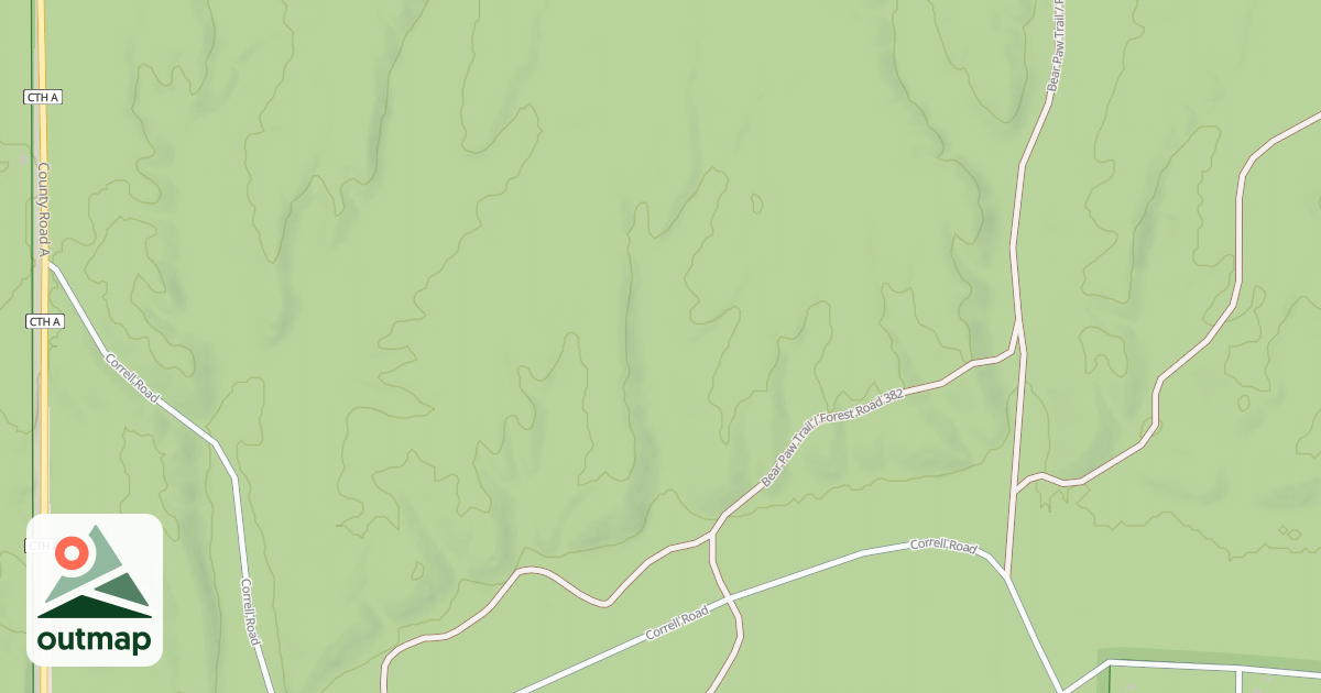 Map of FR 389A