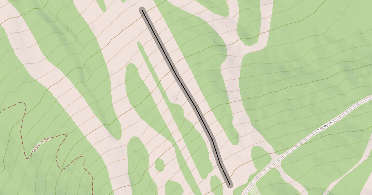 Map preview of Upper Warren's Way
