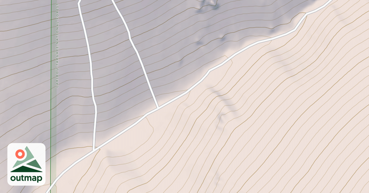 Map of BARE CANYON