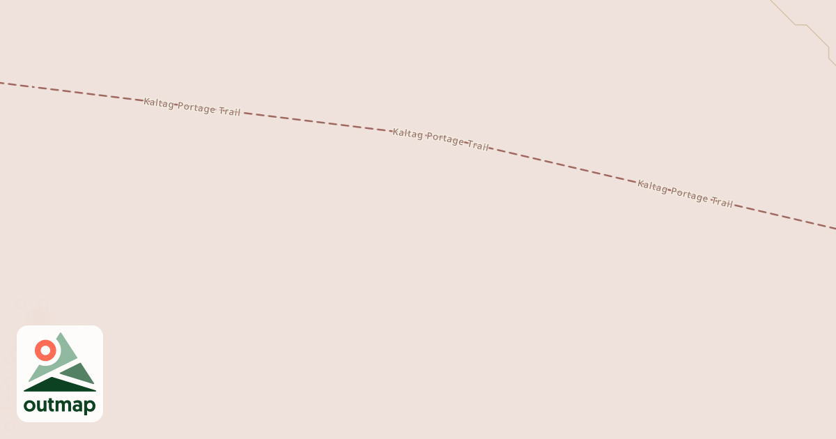Map of Iditarod National Historic Trail
