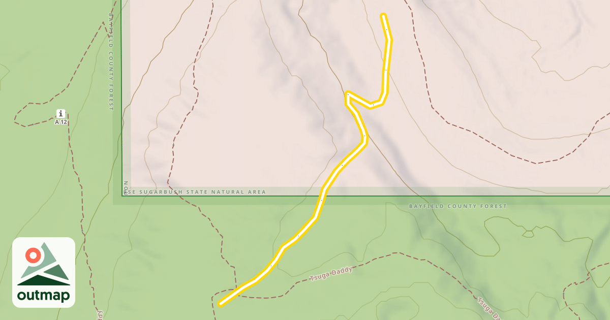 Map of Black Bear