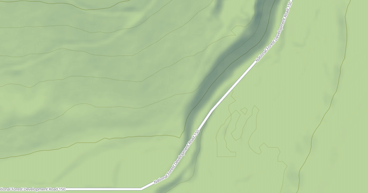 Map preview of ROCK CREEK M