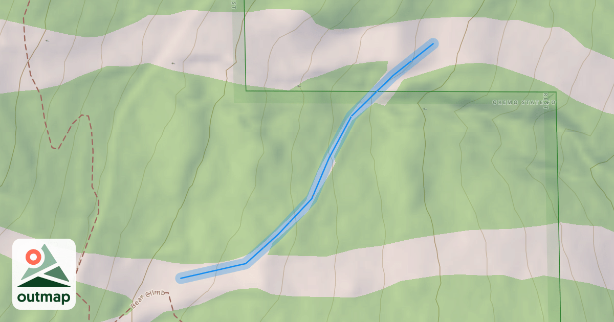 Map of Chute