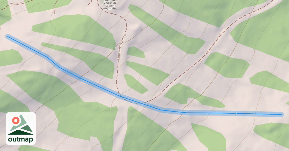 Map of Moose Glade