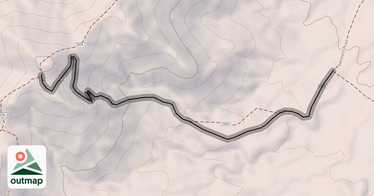 Map of NRA All Mountain Party D