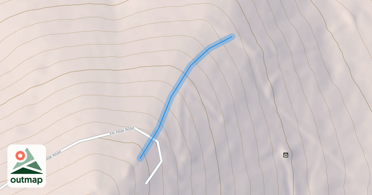 Map of Upper North Bowl