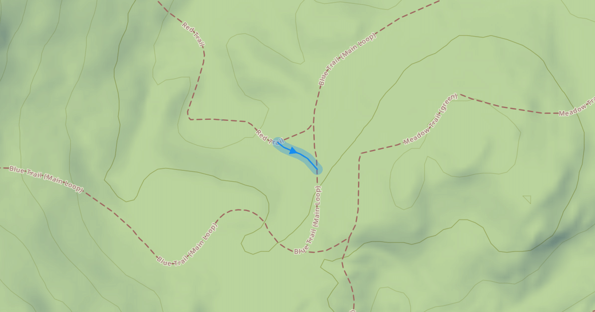 Map preview of Red Trail