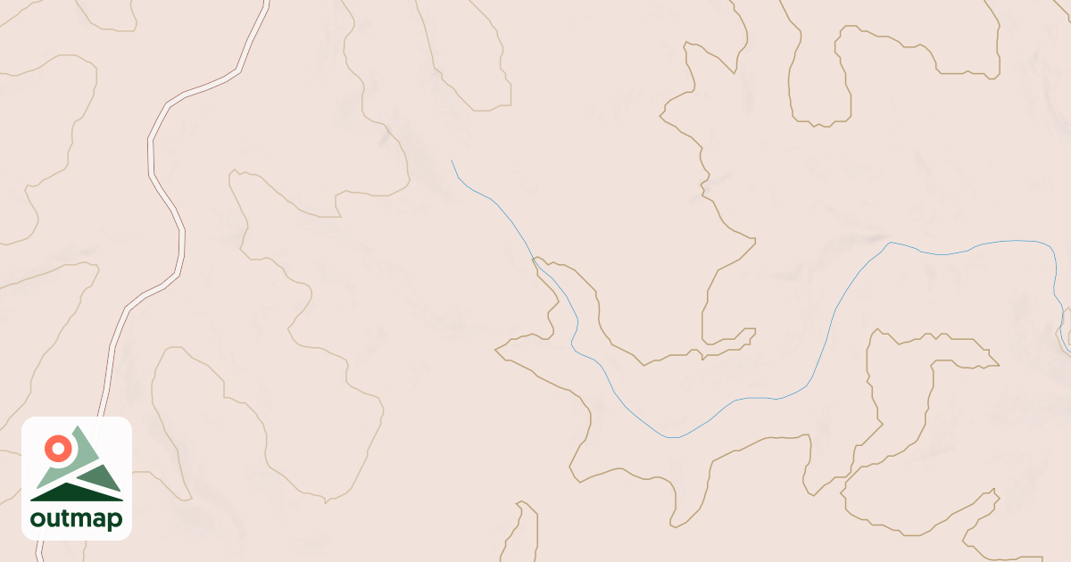 Map of Claiborne Boy Scout Trail