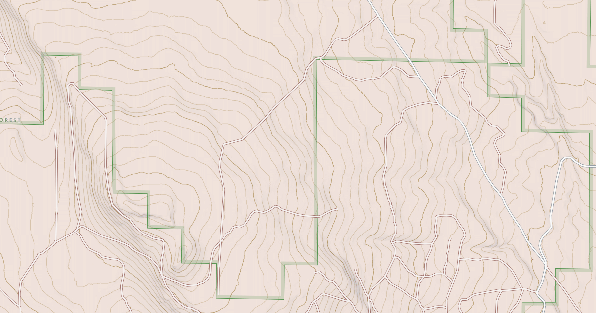 Map preview of ANTELOPE MOUNTAIN