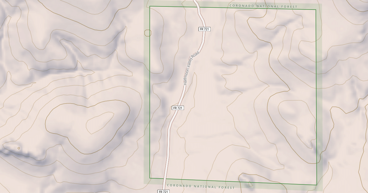 Map preview of HALFMOON VALLEY