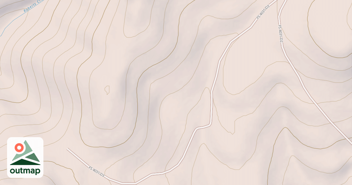 Map of POWER GULCH