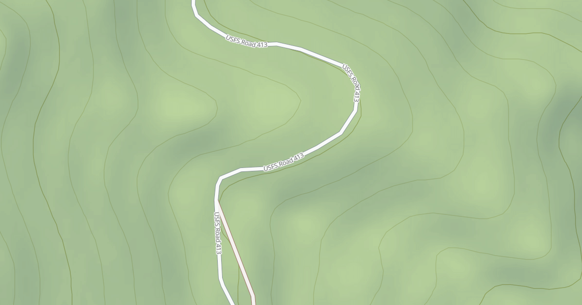Map preview of USFS Motor Vehicle Use Map Trails 12519
