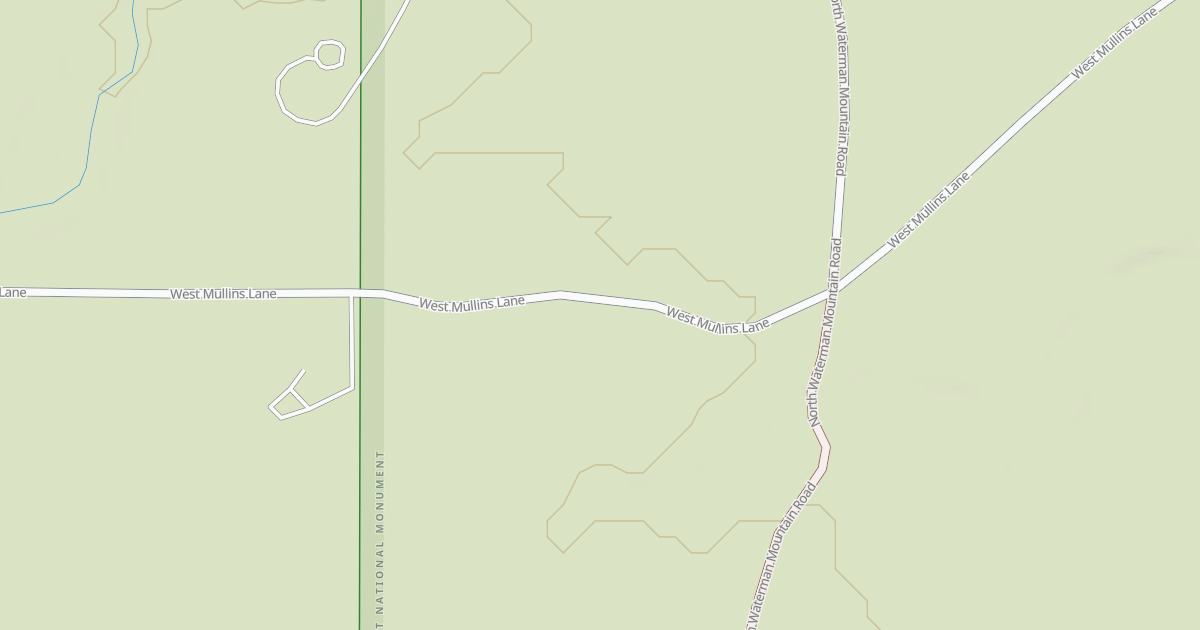 Map preview of BLM National GTLF Public Motorized Roads 611841b5-22bd-40f1-8b7a-2287a9e44821
