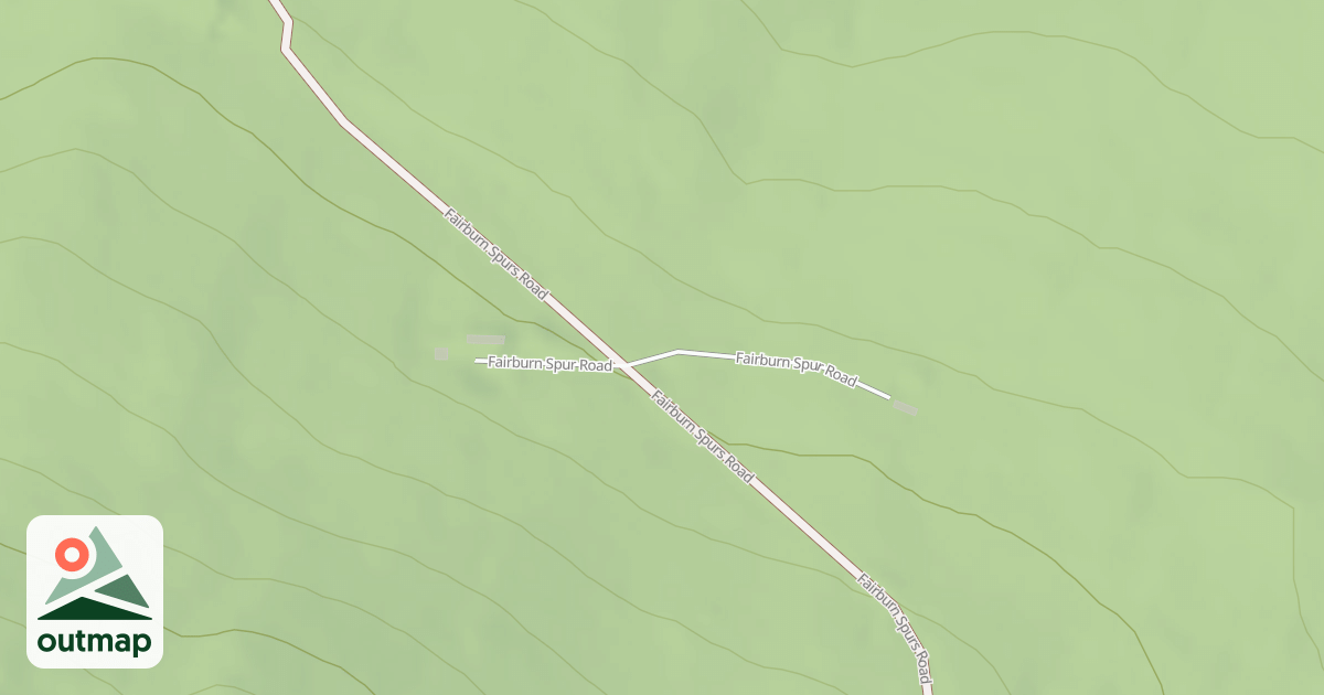 Map of FAIRBURN SPUR