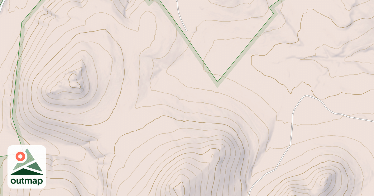 Map of CUSTER PEAK BR 1I