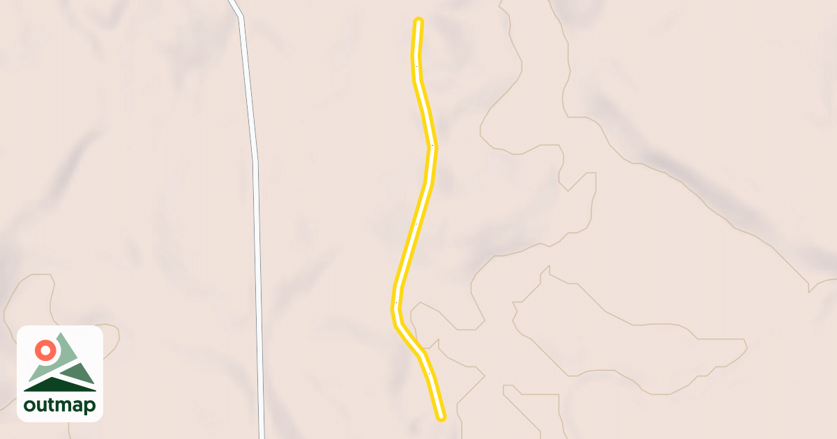 Map of North Loop Trail
