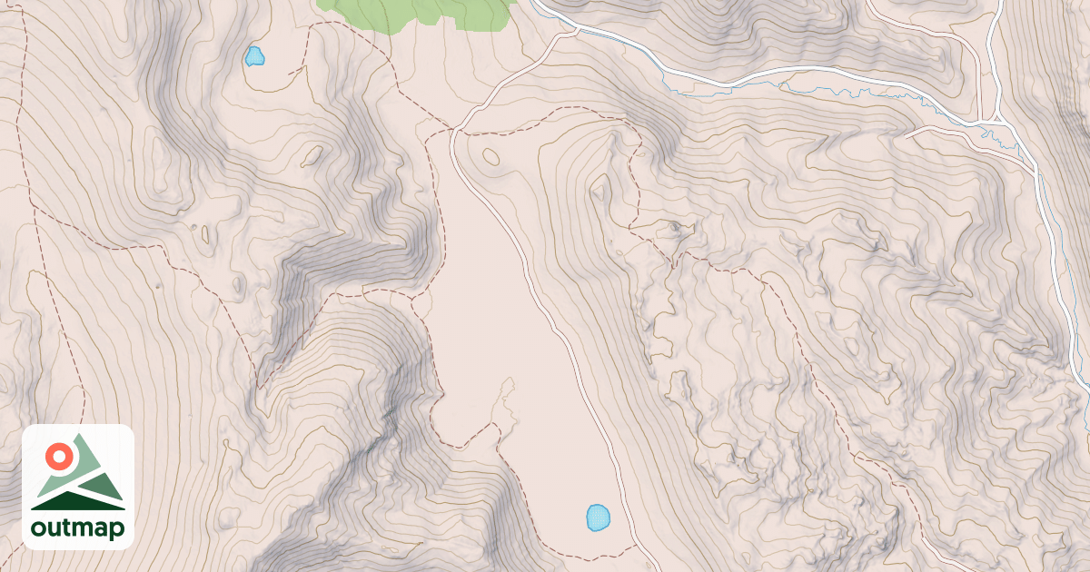 Map of GIBSON BASIN