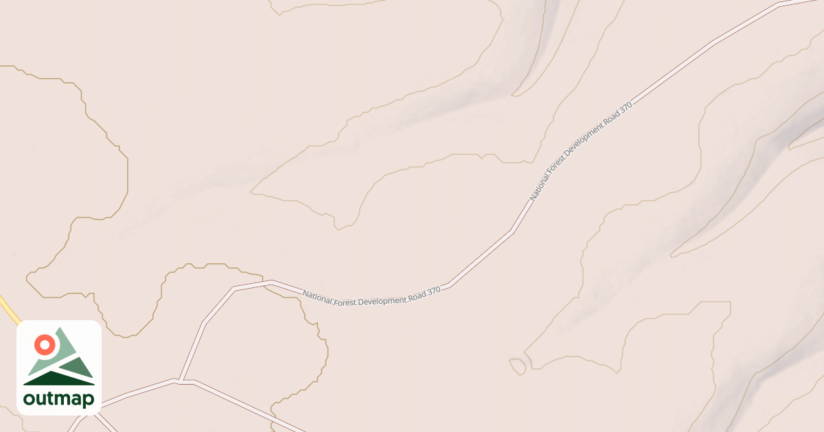 Map of USFS National Forest System Roads {A1B2D623-8B05-4EB6-9F54-F39C7BF6E2D3}