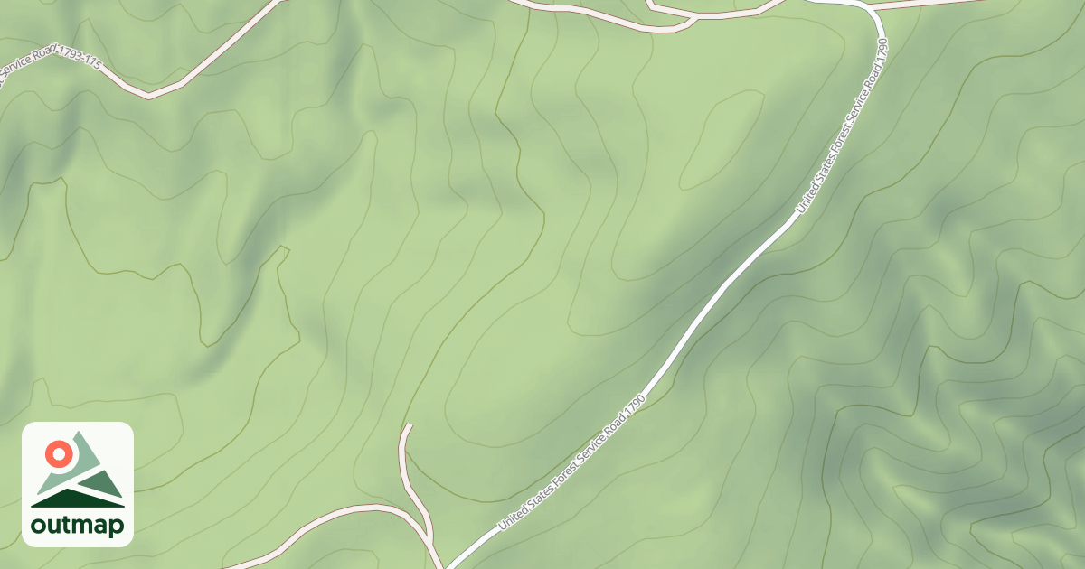 Map of USFS National Forest System Roads {4E3FF761-0D14-4287-8BE3-2CC9C40115D6}
