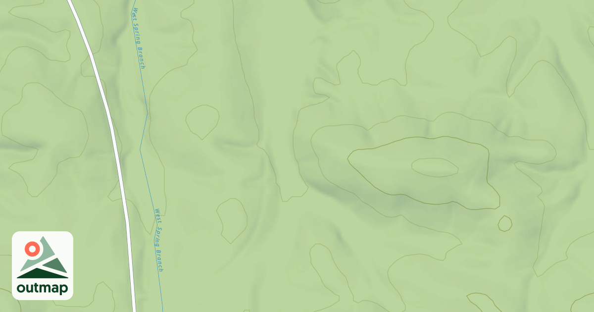 Map of JOE WEST SPRING