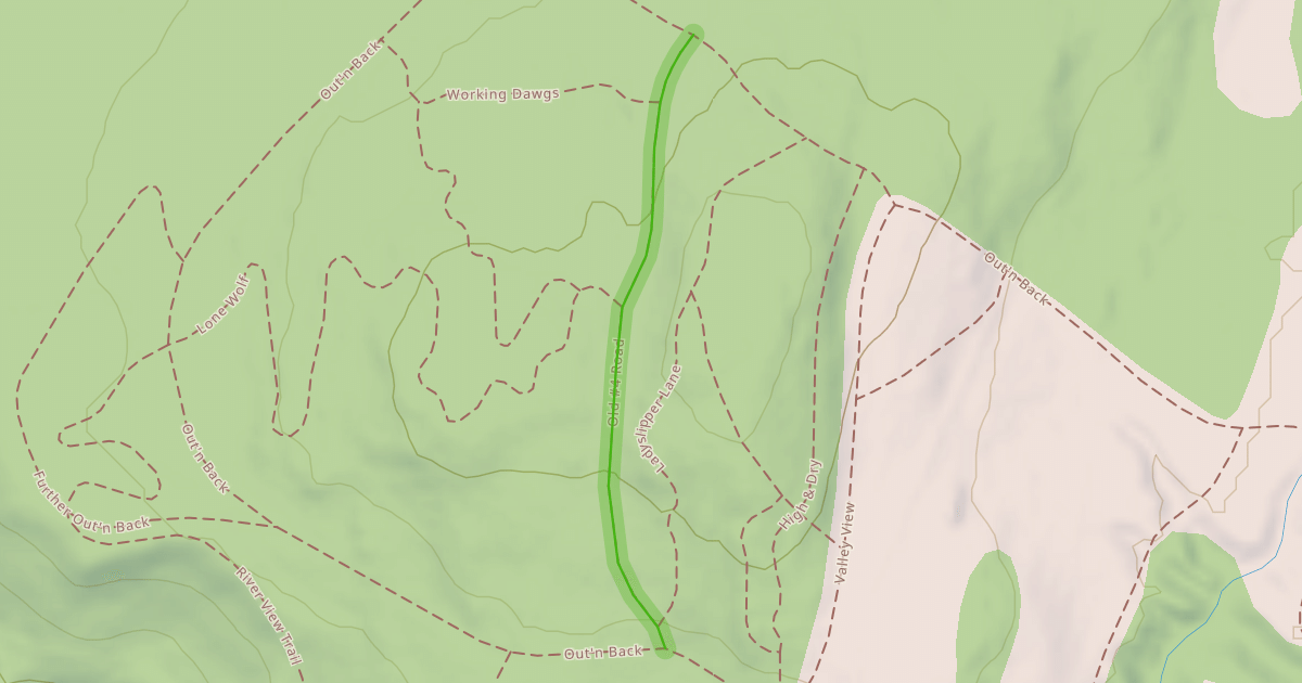 Map preview of Old #4 Road