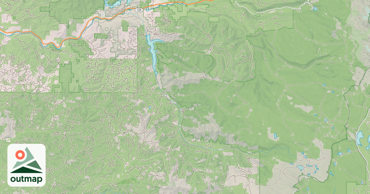 Map of AUFDERHEIDE DRIVE