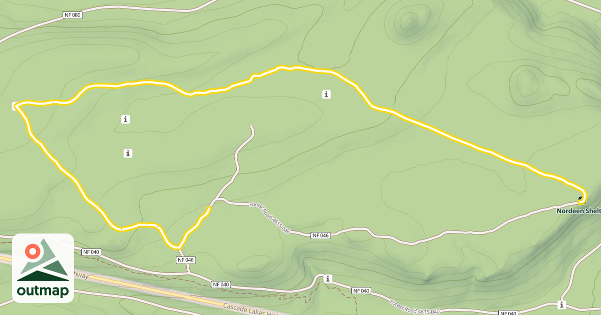 Map of Nordeen Loop