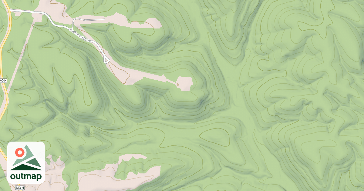 Map of BARBER'S CREEK