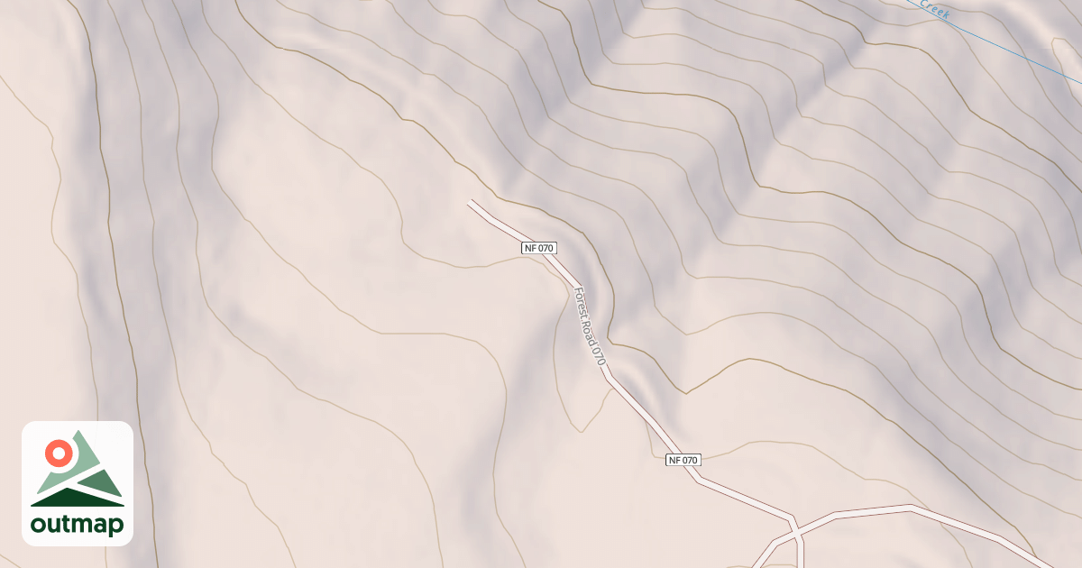 Map of USFS Motor Vehicle Use Map Trails 18015