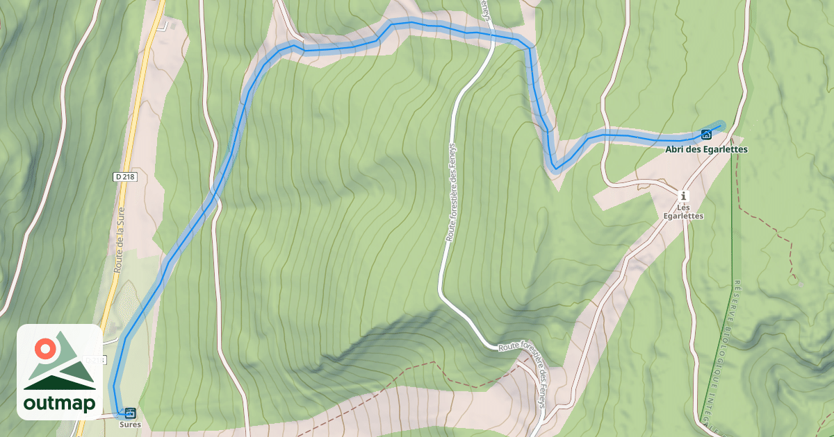 Map of Chatelans