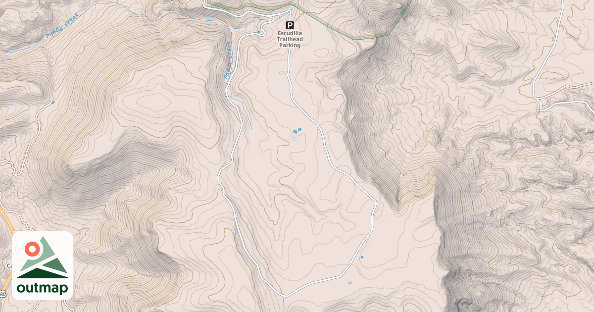 Map of ESCUDILLA