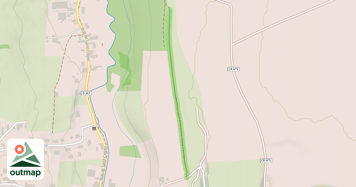 Map of Chemin de l'Ancienne Voie Ferrée