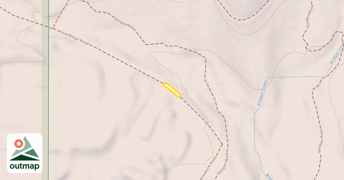 Map of Five Rings Road