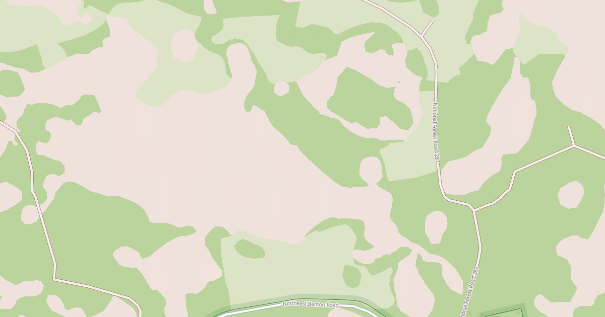 Map preview of USFS National Forest System Roads {8758BBC3-F92E-4951-89B3-98BD3B195EBC}