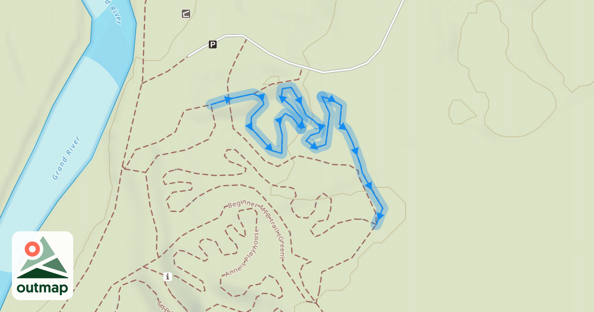 Map of Randy's Maze